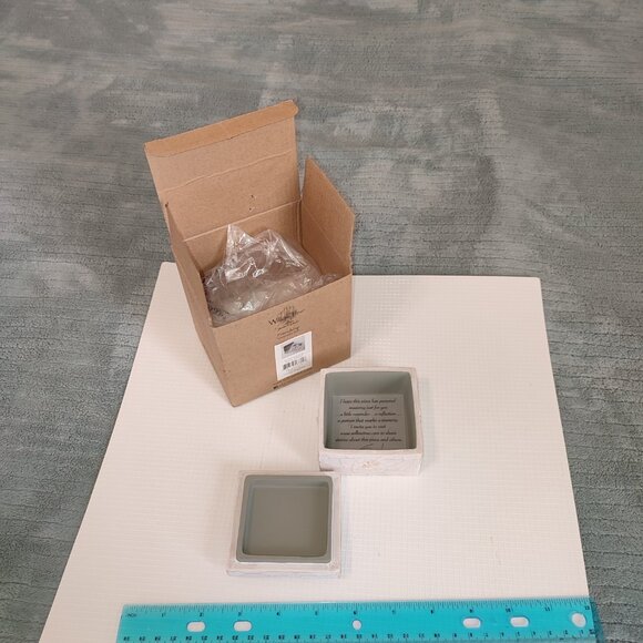 NEW Willow Tree Keepsake Box Jewelry Friendship Susan Lordi Design Ceramic - Picture 4 of 8